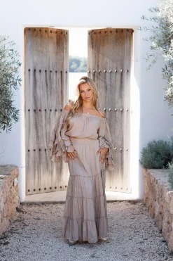 Skirt Lucia Boho Taupe