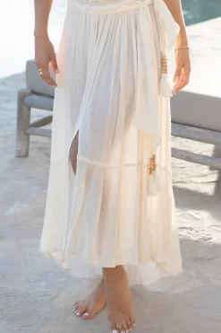 Skirt Santi Paisley Ivory