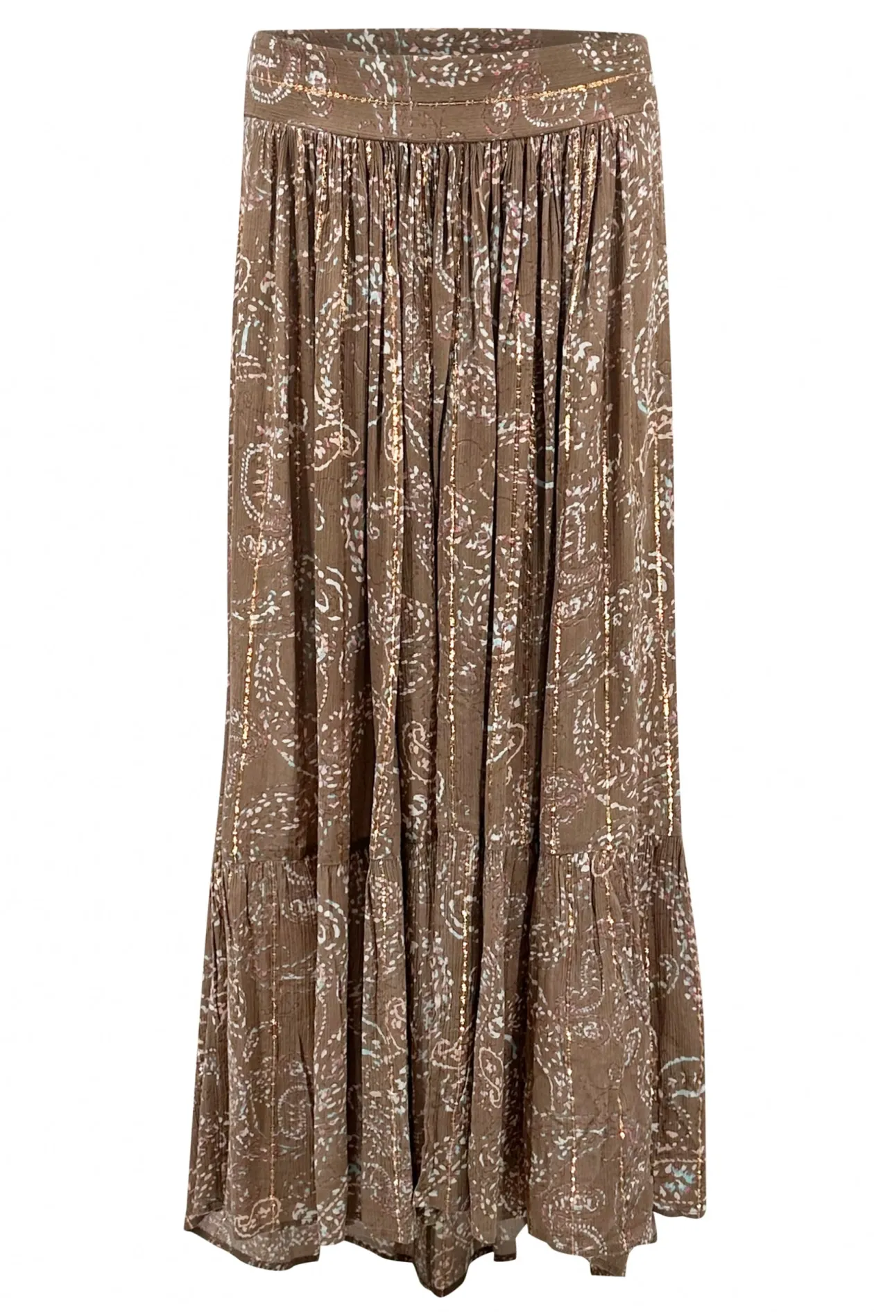 Skirt Santi Paisley Taupe