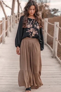 Skirt Santi Taupe