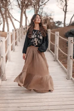 Skirt Santi Taupe