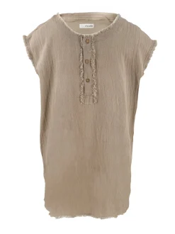 Sleeveless Top Raf Sand