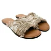 Slipper Inessa Baroque Ivory print
