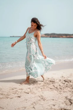 Strap Dress Adella Aqua