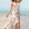 Strap Dress Adella Taupe