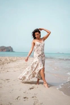 Strap Dress Adella Taupe