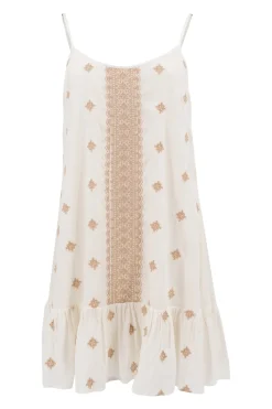 Strap dress Ivory