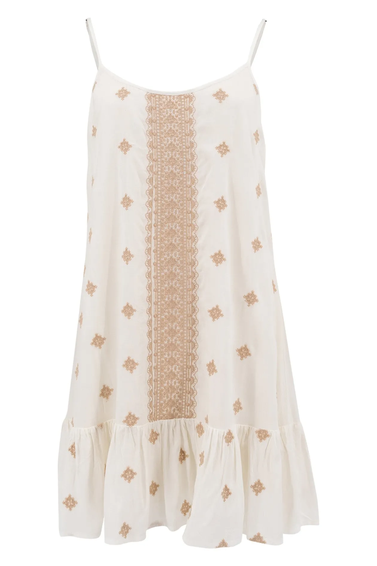 Strap dress Ivory
