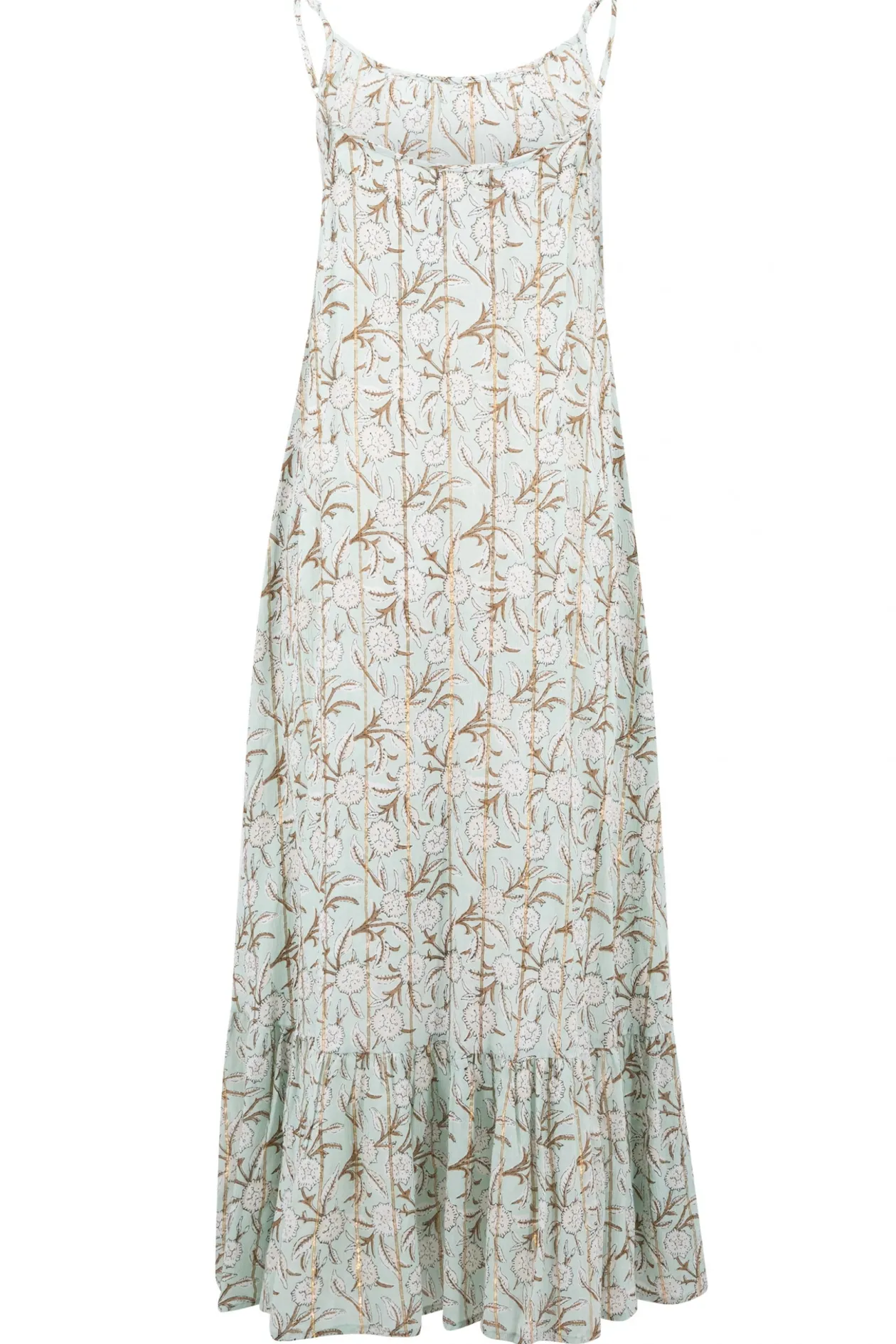 Strap Dress Madia Flower Mint