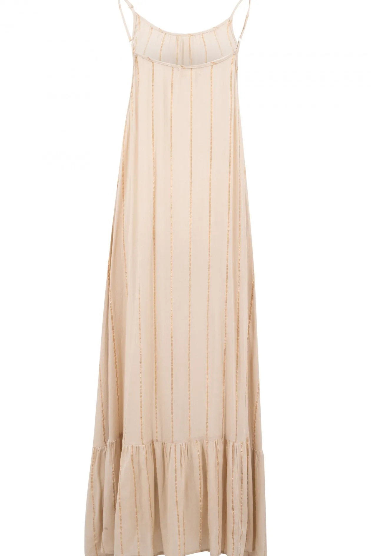Strap Dress Madia Stripe Sand