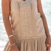 Strap Dress Mila Sand