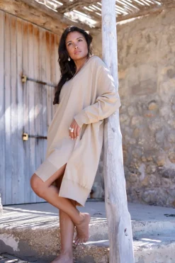 Sweater Dress Chavela Taupe