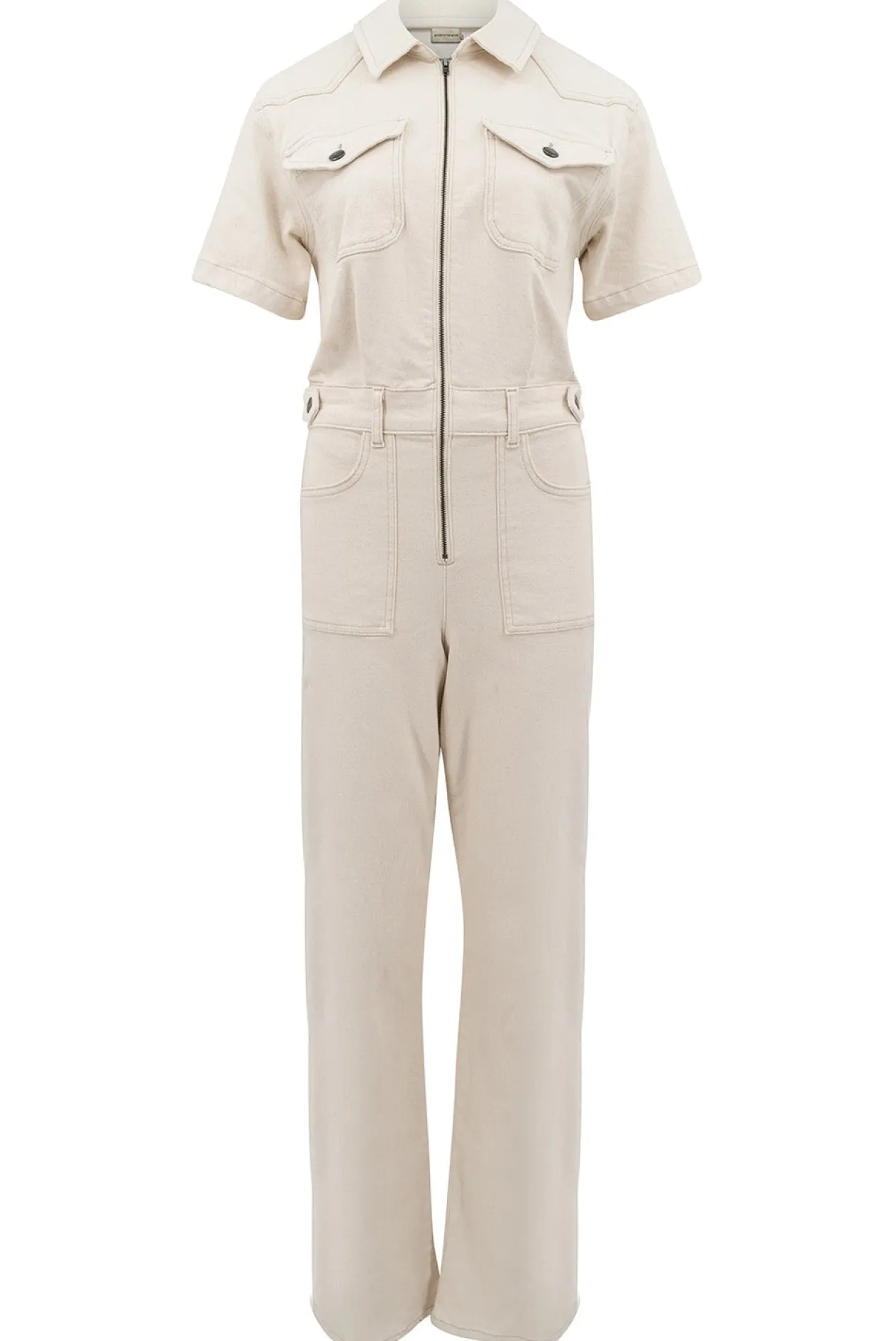 The Muse Jumpsuit Light Beige