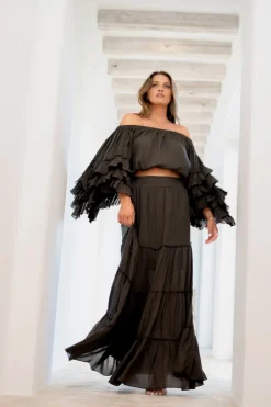 Top Flair Boho Dark Taupe