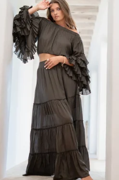 Top Flair Boho Dark Taupe