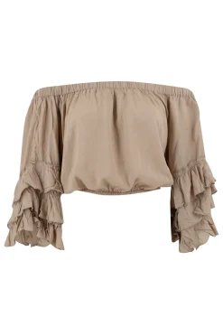 Top Flair Boho Taupe