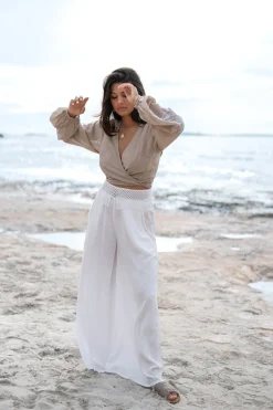 Top Sergio Cuenca Light Taupe