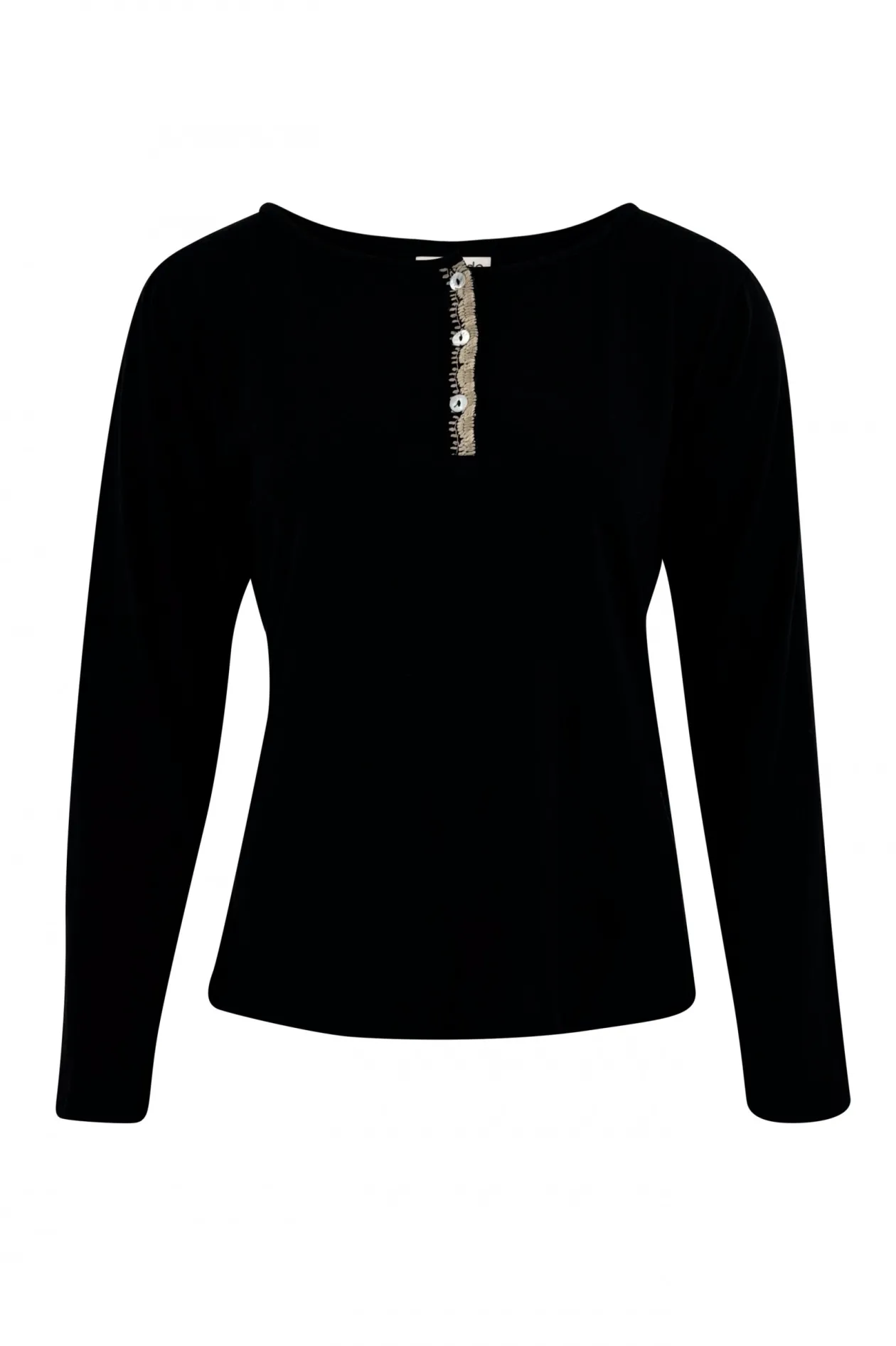 T-shirt Corazon Black