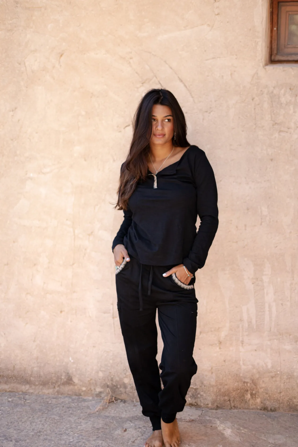 T-shirt Corazon Black