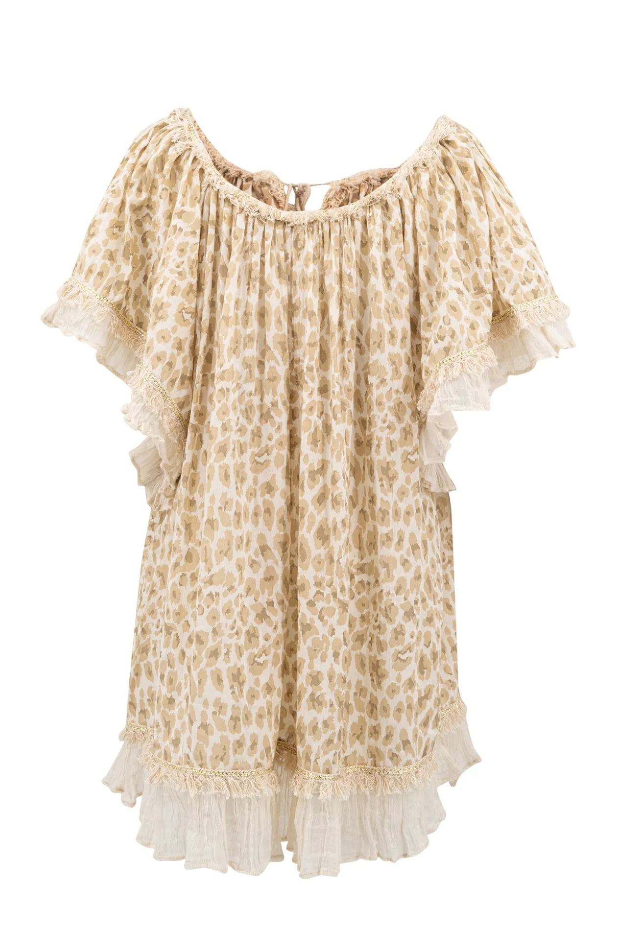 Tunic Ana Leopard Natural