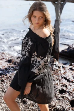 Tunic Elena Bordado Black