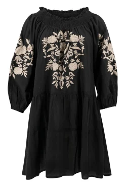Tunic Elena Bordado Black