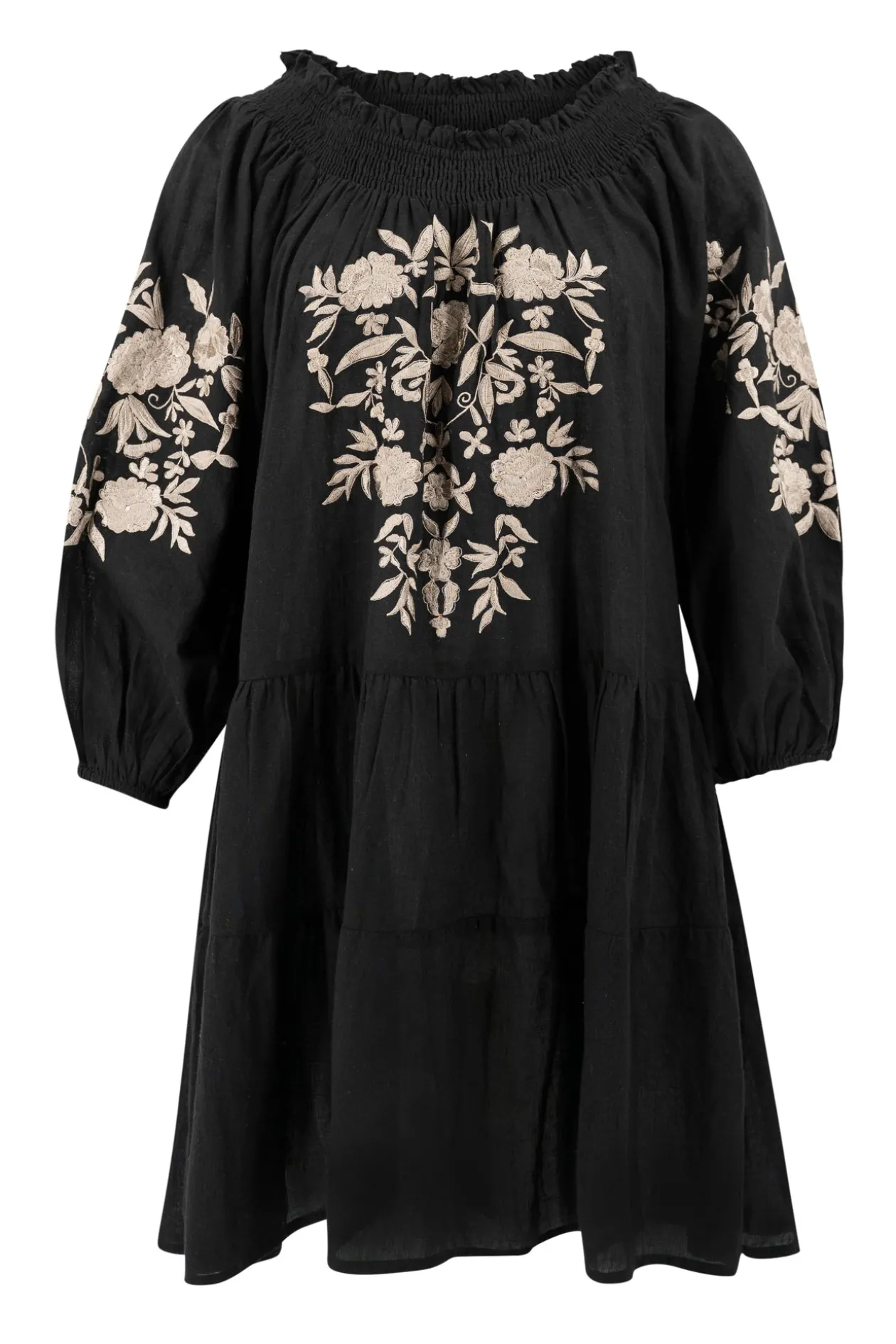 Tunic Elena Bordado Black