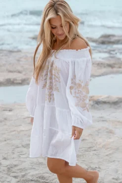 Tunic Elena Bordado White