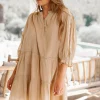 Tunic Ida Flores Light taupe