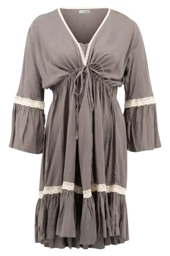 Tunic Isabella Crochet Taupe