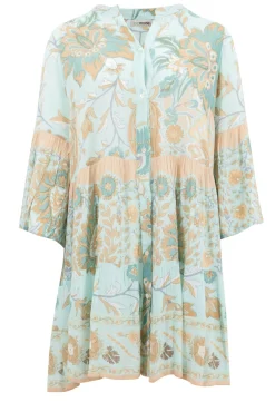 Tuniek Alise Flower Aqua