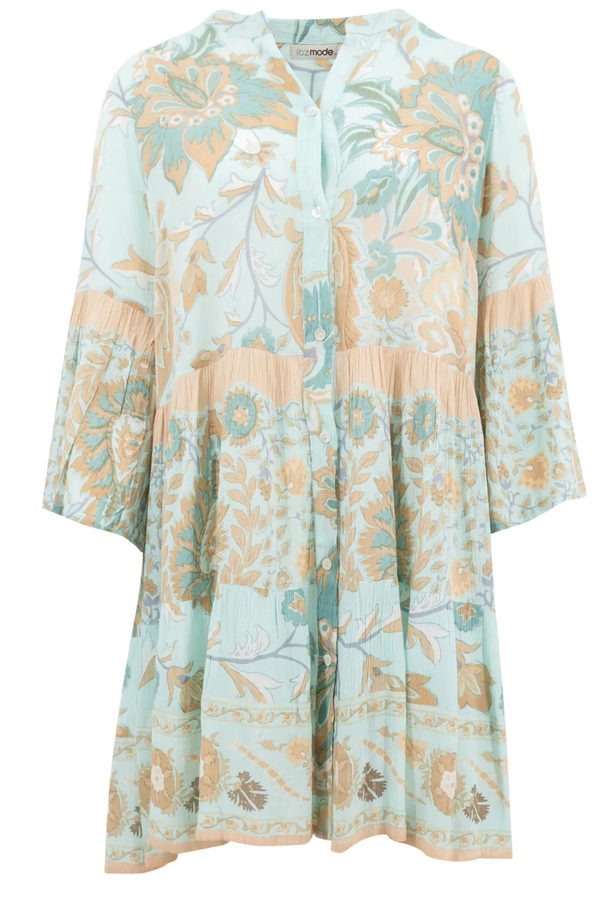 Tuniek Alise Flower Aqua