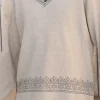 V-neck Shirt Raf Sand