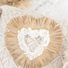 Wandhanger Heart Rose Seagrass