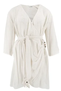 Wrap Dress Deya Scorva White