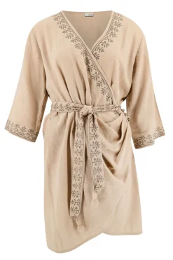 Wrap Dress Soof Scorva Sand