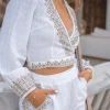 Wrap Top Adri Scorva White