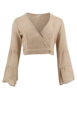 Wrap Top Deya Scorva Sand
