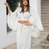 Wrap Top Garcia Ivory