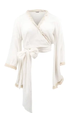 Wrap Top Garcia Ivory