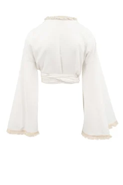 Wrap Top Garcia Ivory