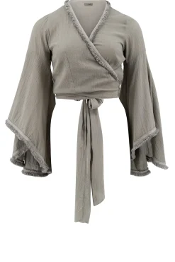 Wrap Top Garcia Khaki