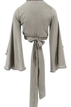 Wrap Top Garcia Khaki